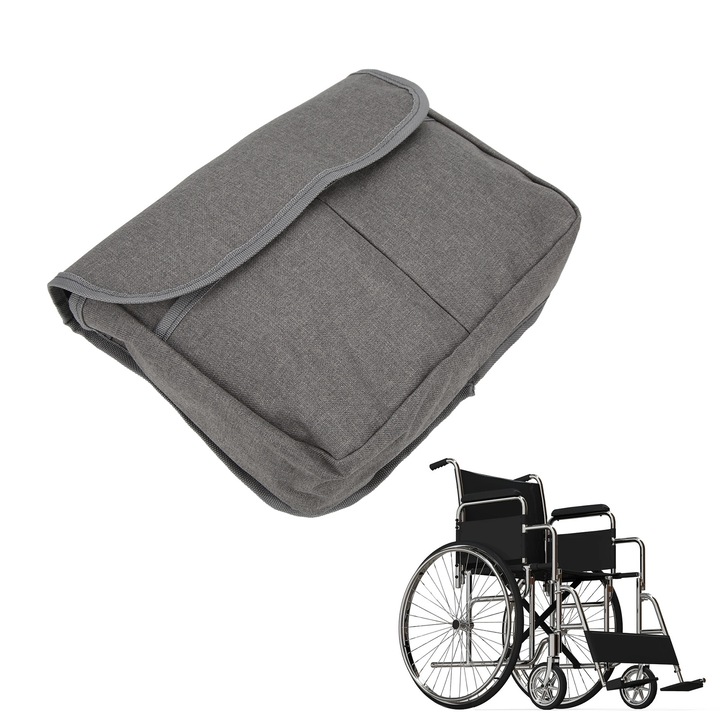 Jormftte sétáló táska, 600D poliészter, 3 nagy zseb, vízálló, 30x10x20cm