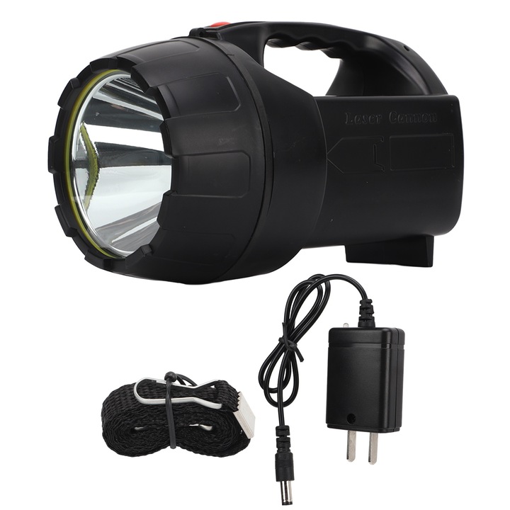 Фенери Jormftte, безжични, 4000mAh, алуминий и ABS, множество режими на светене, използване на открито