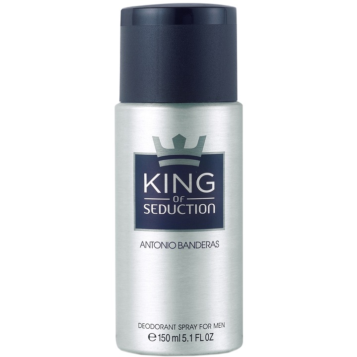 Deodorant spray pentru barbati Antonio Banderas King Of Seduction, 150 ml