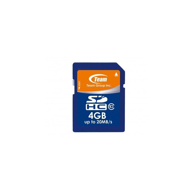 Card de Memorie TEAM SDHC, 4GB, Class 10