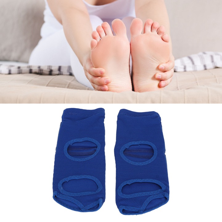 Jormftte box lábvédők, 2 db, PU bőr, szakadásálló, uniszex, kék, L méret 39-40