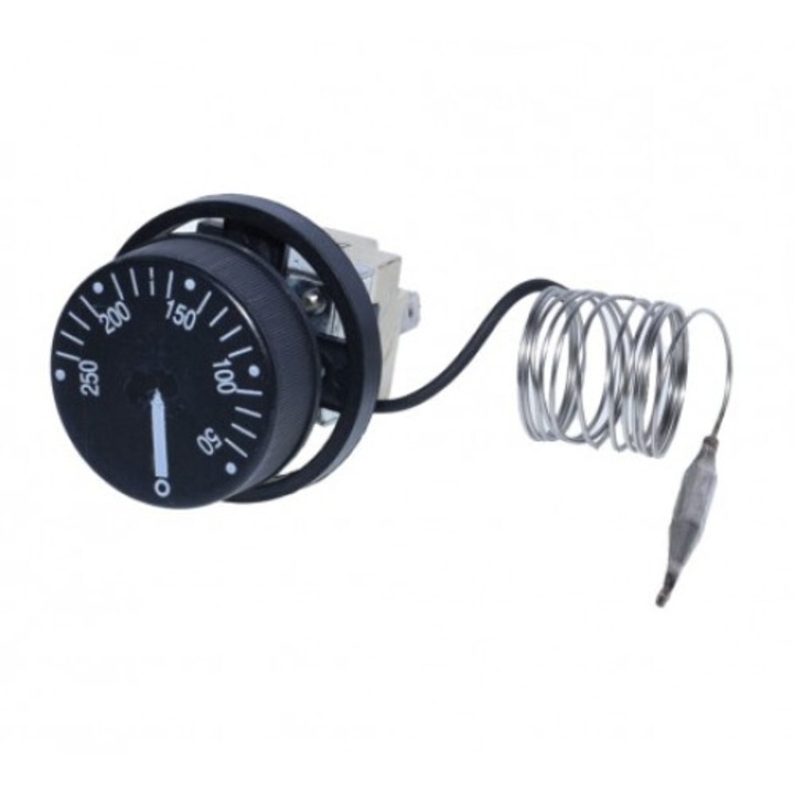 Termostat Reglabil Din Inox pentru Cuptor, 50 - 250˚C – Control Precise al Temperaturi pentru Gatit