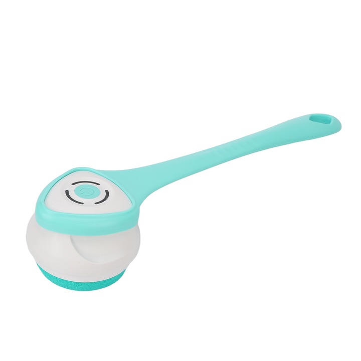 Jormftte többfunkciós elektromos fürdőkefe, 3 fokozat, 5 kefefej, IP67 vízálló, hosszú nyéllel