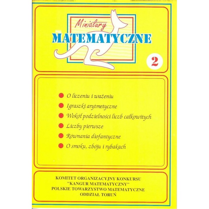 Miniatury matematyczne 02 SP - O liczeniu i wazeniu, Zbigniew Bobinski, Pawel Jarek, Piotr Nodzynski, Adela Swiatek, Miroslaw Uscki, 2017