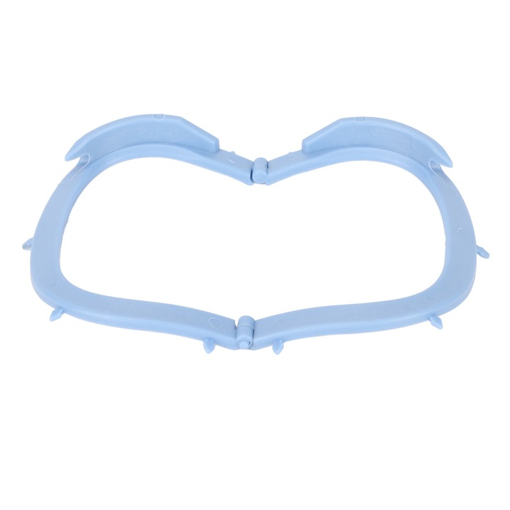 Jormftte összecsukható, hőálló, műanyag, kék gumikeret hölgyeknek