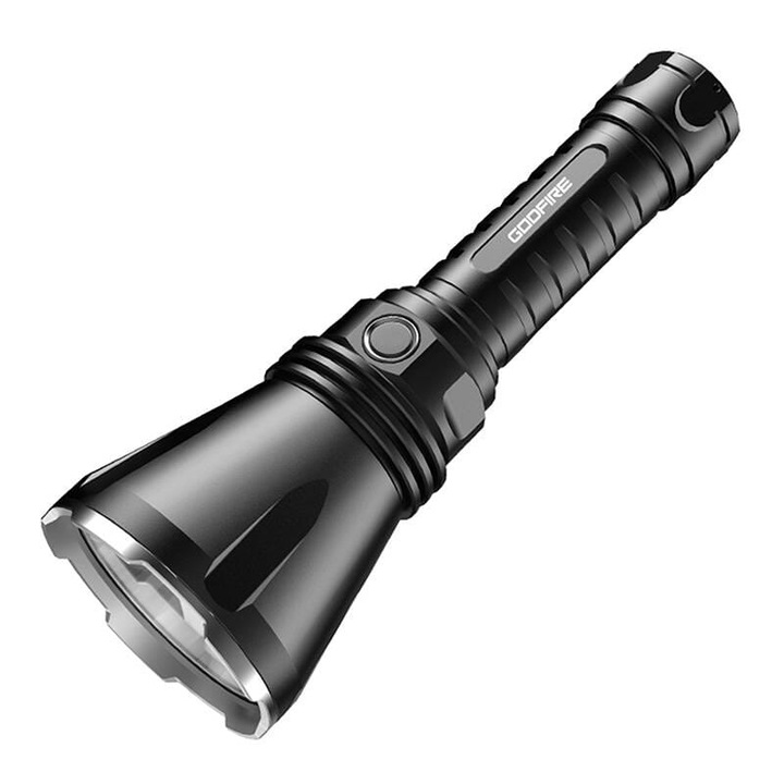 Фенер Superfire TF01, 4800 mAh, 1371 lm, черен, 179x62x29mm