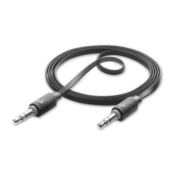 Аудио кабел Cellularline, Аux, 3,5mm, 1 метър