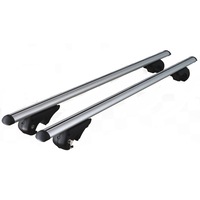 Bare Transversale Portbagaj din Aluminiu cu antifurt, pentru toate masinile dotate cu bare longitudinale