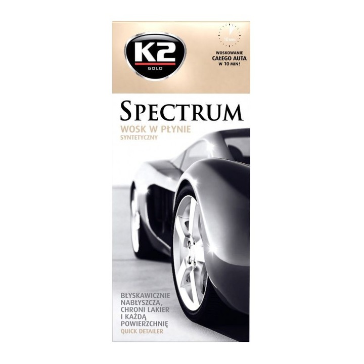 Ceara lichida auto premium la pachet cu laveta SPECTRUM K2 700ml