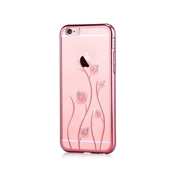 Husa Vouni Crystal Blossom Gold Rose Pentru Iphone 6,6S Husa Vouni Crystal Blossom Gold Rose Pentru Iphone 6,6S