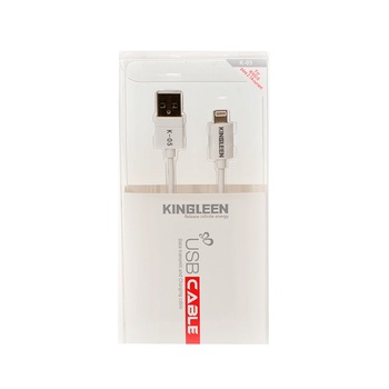 Cablu de date si alimentare - LIGHTNING /-/ compatibil iOS /-/ USB, 2.1A curent de trecere Cablu de date si alimentare - LIGHTNING /-/ compatibil iOS /-/ USB, 2.1A curent de trecere