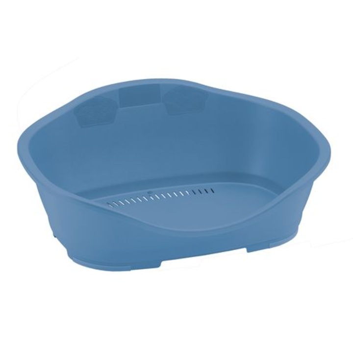 Culcus pentru caini, Stefanplast, plastic, 68.5x49x27.5cm, albastru