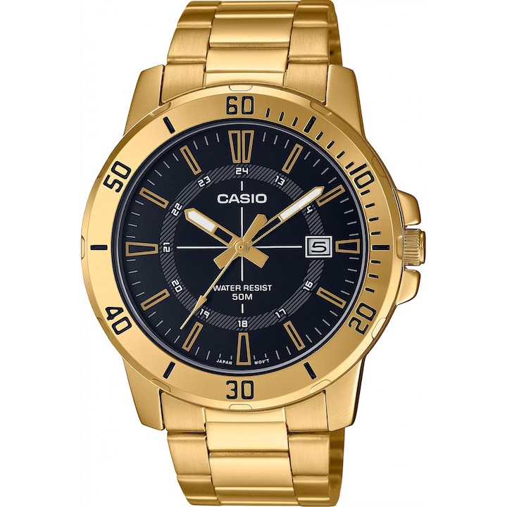 Мъжки часовник Casio, Collection MTP-VD MTP-VD01G-1CVUDF, Аналогов
