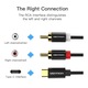 Cablu audio de la USB-C tata la 2RCA tata, VENTION, 2m