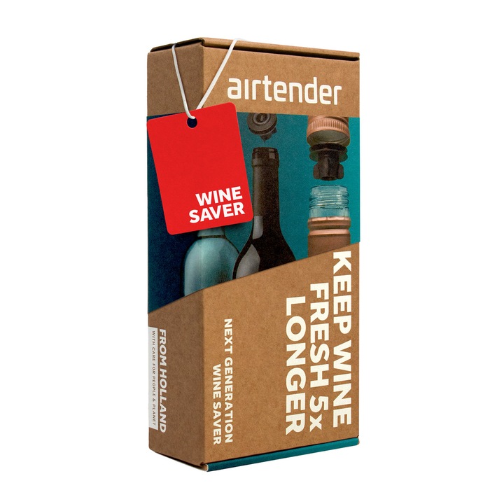 Set de vacuumare vin AIRTENDER (Giftbox)