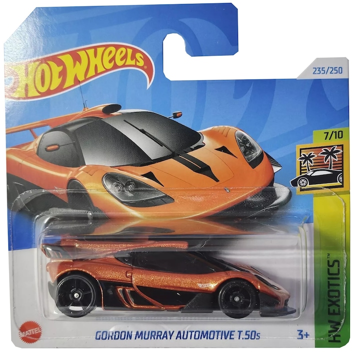 Masinuta metalica Hot Wheels, Gordon Murray Automotive T.50s, 1:64
