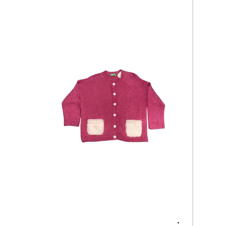 Cardigan – United Colours Of Benetton, 100cm, 3-4ani, roz