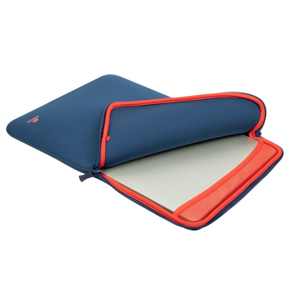 Husa laptop RivaCase 5223, 13,3"-14", textil, albastru inchis, 255x345x22mm