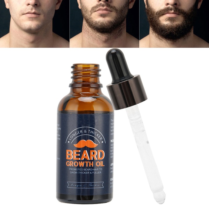 Szakállnövesztő Olaj, Jormftte, 30ml, természetes olajkeverék, ápolás és hidratálás