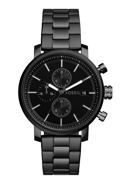 Fossil, Ceas quartz de otel inoxidabil, Gri hematit