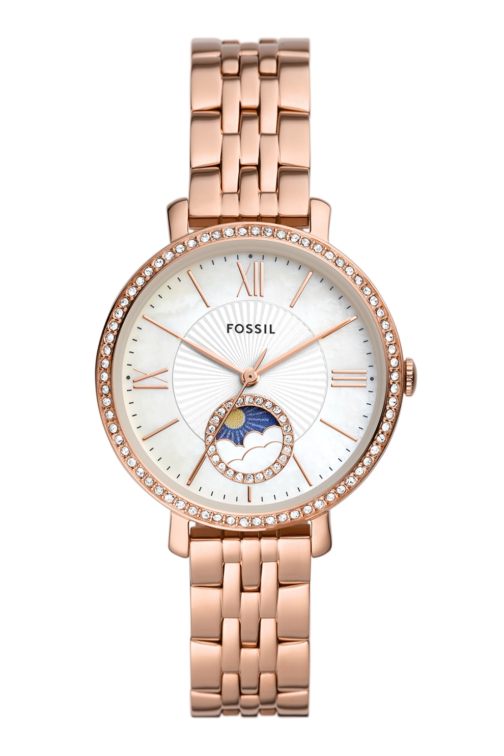 Fossil, Часовник от неръждаема стомана, Rose Gold
