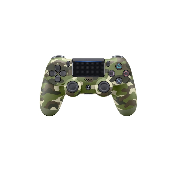 DualShock 4 v2 kontroller PlayStation 4-hez (PS4), Green Camouflage