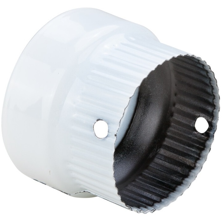 Reductie Burlan Emailat / D[mm]: 130-120, Tip: alb