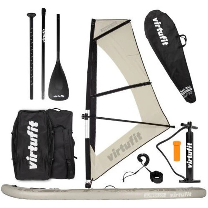 Virtufit Supboard Surfer 305 - Bej - Include Windsail si accesorii