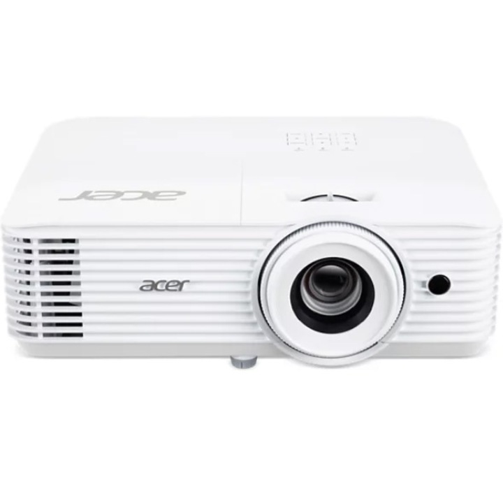 Видео проектор Acer X1827, 4K, HDMI, DLP 3D Ready, LED лампа, 4000 ANSI lm, Audio 10W, Бял