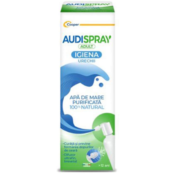 Spray pentru Igiena Urechii, Audispray Adult, 50ml