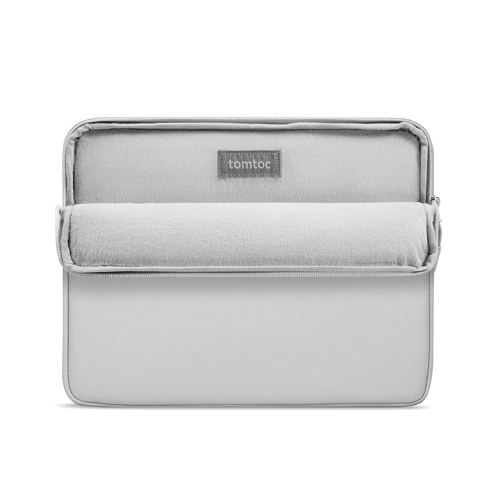 Husa Cu Grad Ridicat de Protectie tableta 11″, Tuds Colors, tablet Sleeve, R67, Poliester, Light Titanium Grey