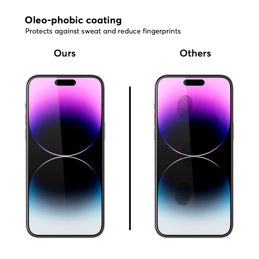 Folie sticla securizata pentru Iphone 15, 15 Pro, 16, Duritate 9H, JASFPTIP1516