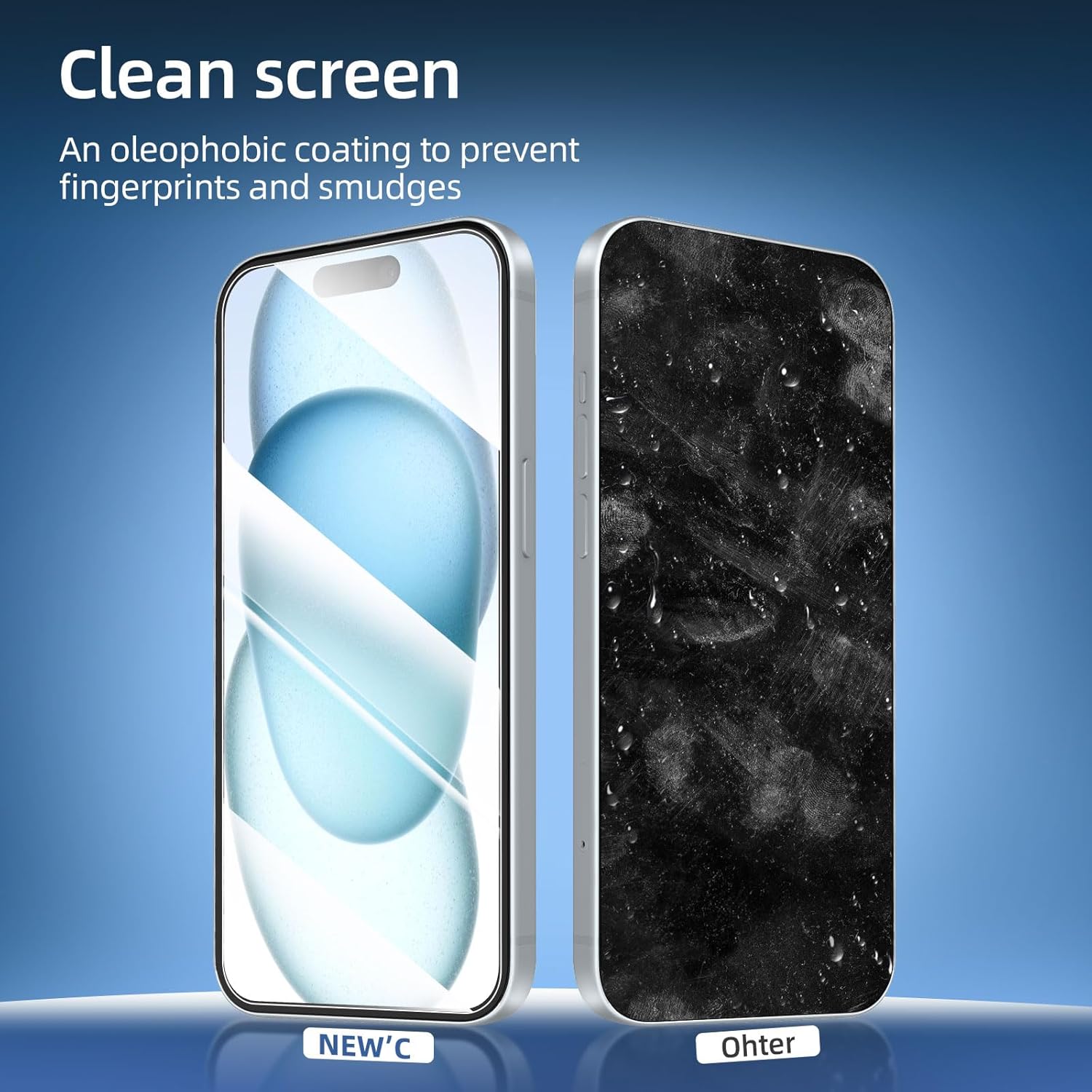 Folie sticla securizata pentru Iphone 15, 15 Pro, 16, Duritate 9H, JASFPTIP1516