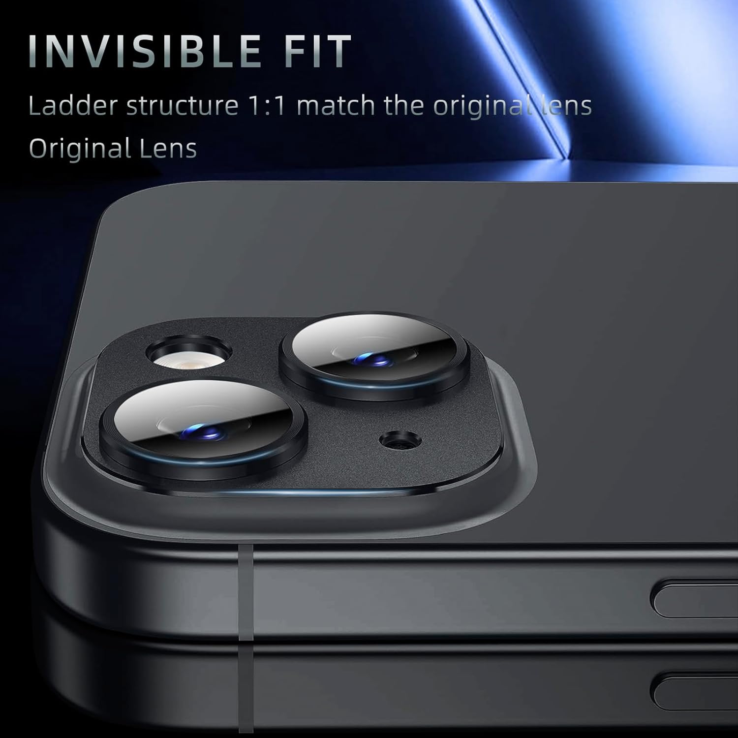 Carcasa Metalica Mata cu Folie din Sticla Securizata pentru Protectia Camerelor Foto, Compatibil iPhone 15 si iPhone 15 Plus, Green