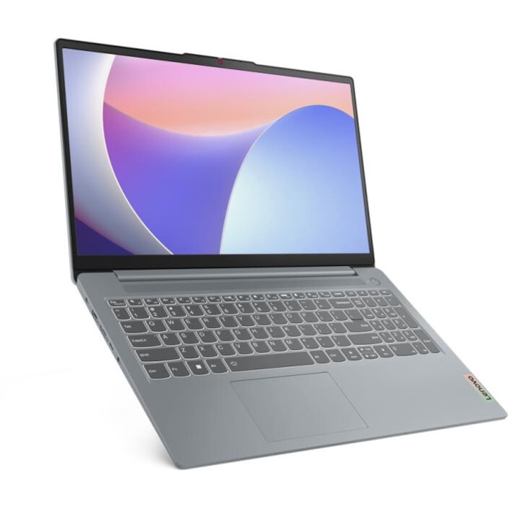 Lenovo IdeaPad Slim 3 Laptop, Intel Core i5-12450H, 16GB DDR5 Memória, 1024GB SSD, 15.6 FullHD, Magyar billentyűzet, Szürke, Vírusírtó, Böngésző, Windows 11 Pro