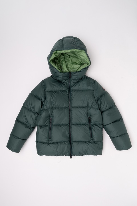 Colmar, Geaca reversibila cu umplutura de puf, Negru/Verde feriga, 166 CM