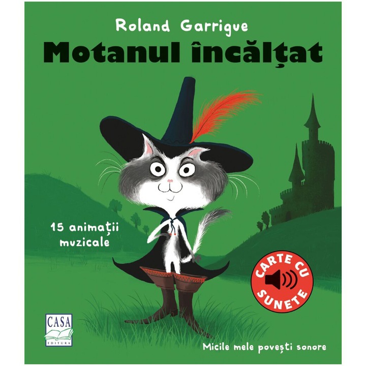 Motanul incaltat - carte cu sunete