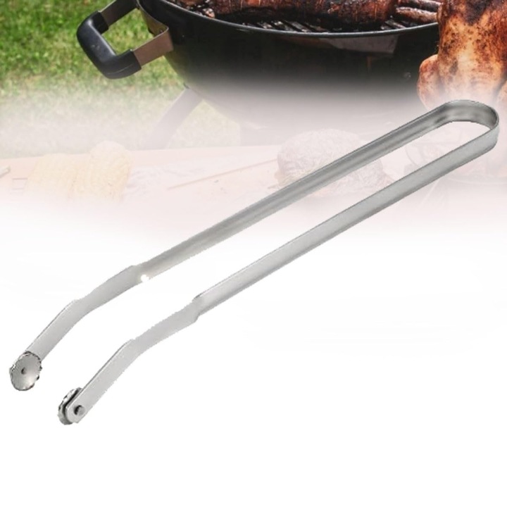 Cleste de gratar MAOYONG, din otel inoxidabil, pentru carne si legume