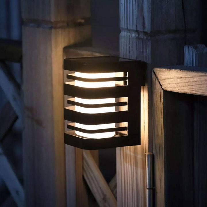 Соларна LED лампа Agide, студена светлина, IP44