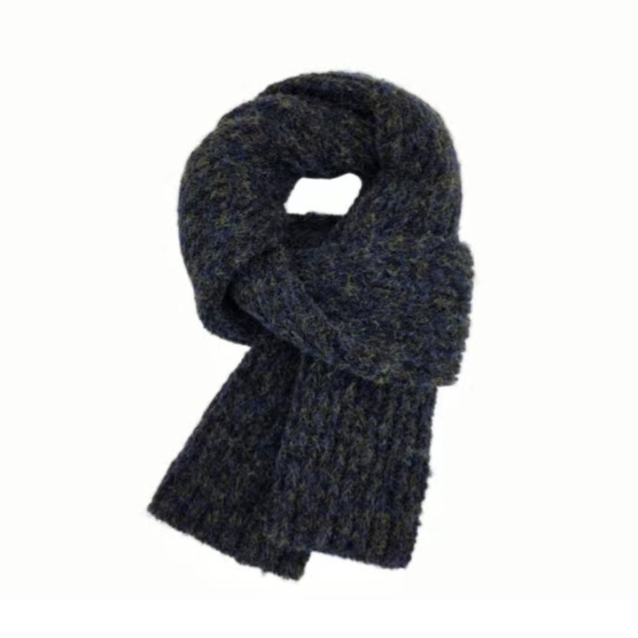 Esarfa unisex, acrilic, multicolor, 21x160cm