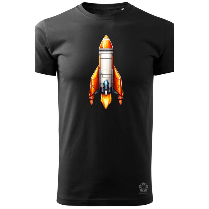 Magnolion tricou pentru barbati Joc nava spatiala v3, Negru, M