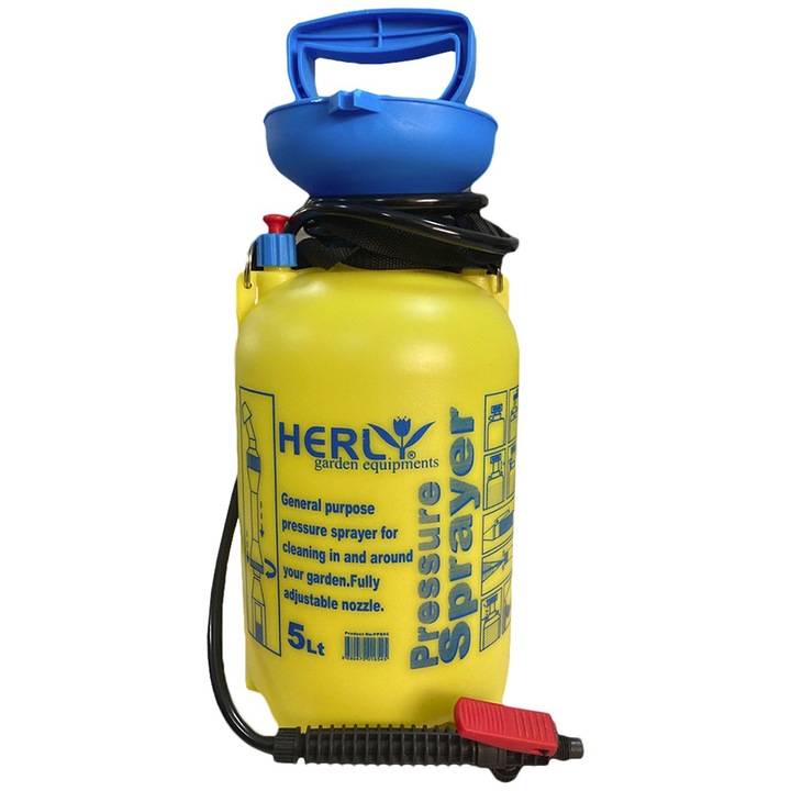 Kerti permetező, permetező szivattyú, Orient, 5L, (6)