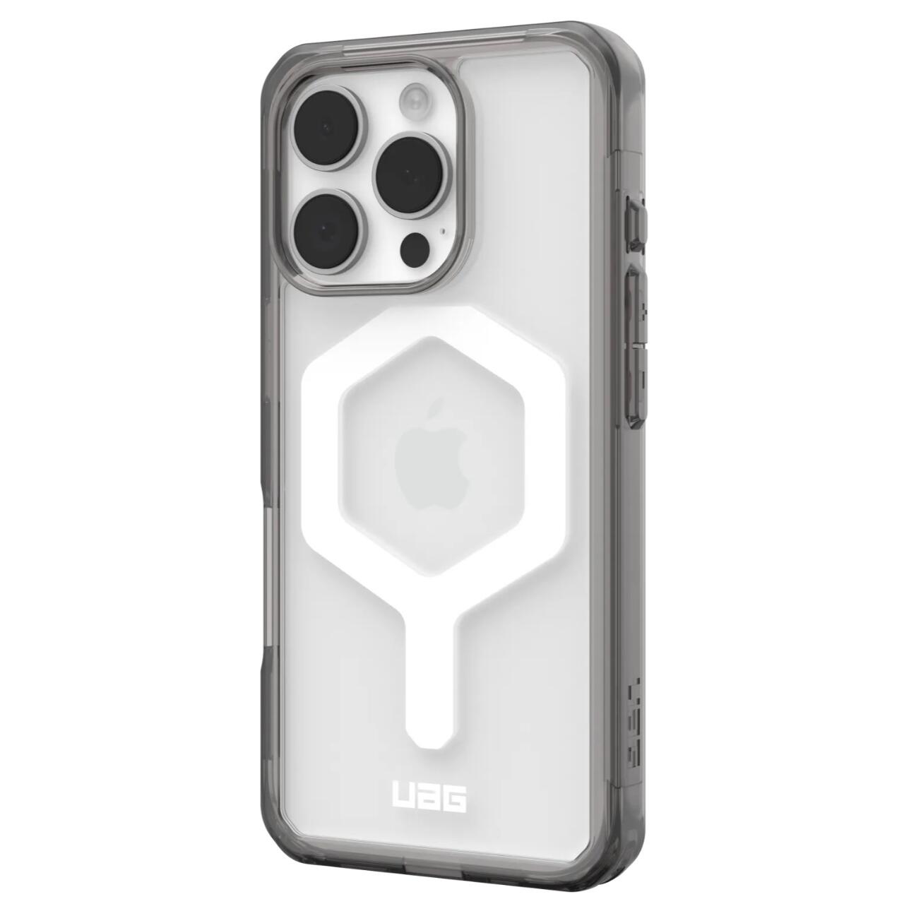 Husa de protectie UAG Plyo Magsafe pentru iPhone 16 Pro, Ice White
