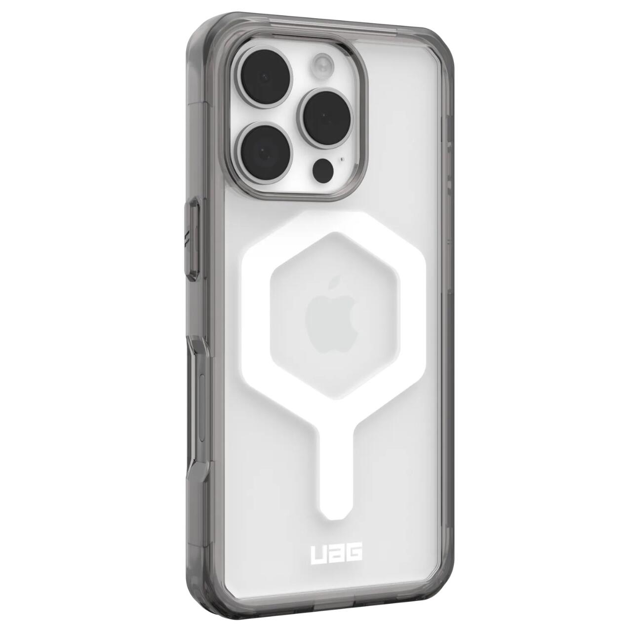 Husa de protectie UAG Plyo Magsafe pentru iPhone 16 Pro, Ice White
