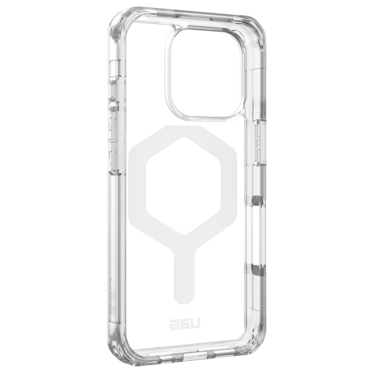 Husa de protectie UAG Plyo Magsafe pentru iPhone 16 Pro, Ice White