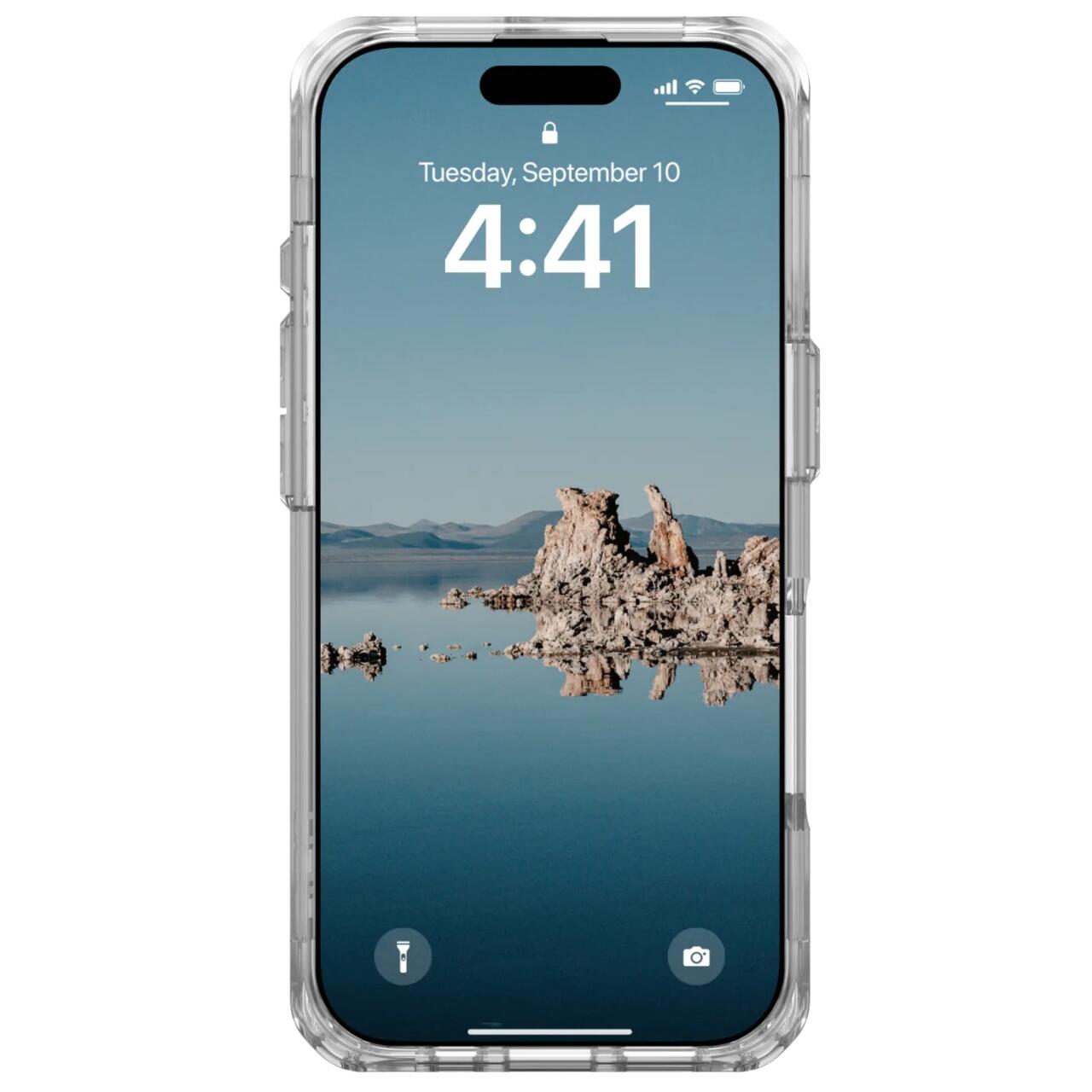 Husa de protectie UAG Plyo Magsafe pentru iPhone 16 Pro, Ice White