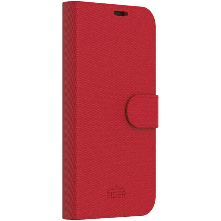 Husa de protectie Eiger North Folio Case pentru iPhone 16, Rosu