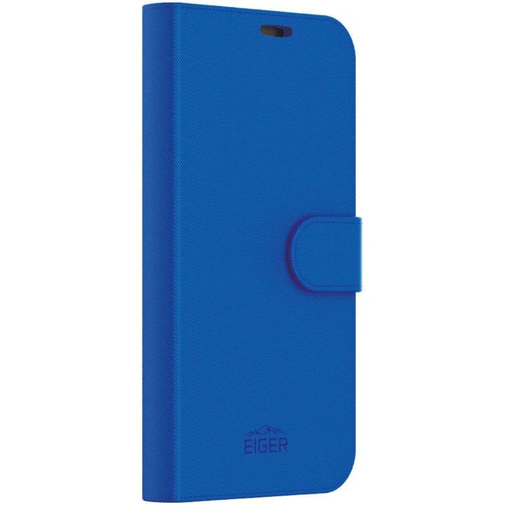 Husa de protectie Eiger North Folio Case pentru iPhone 16 Pro, Albastru