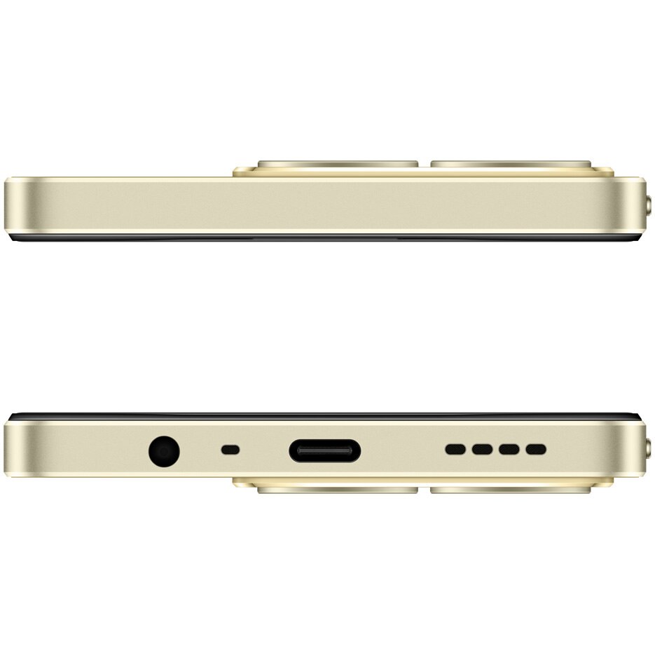 Telefon mobil realme C61, 6GB RAM, 128GB, 4G, Sparkle Gold - eMAG.ro