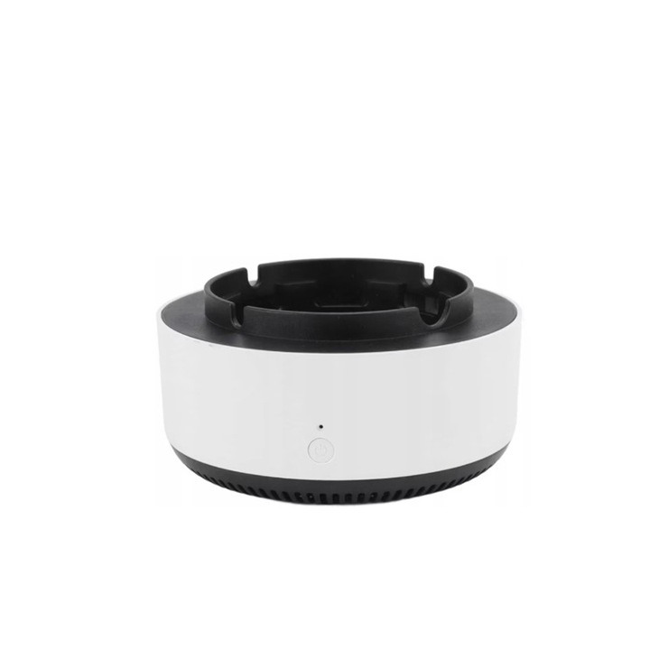 EDAR elektromos hamutartó közvetlen szívással, légtisztító negatív ionokkal, légfrissítő a kellemetlen szagok kiküszöbölésére, 360 fokos elforgatás, automatikus kikapcsolás, fehér